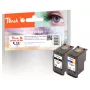 Peach Multi Pack compatible with Canon PG-575XL, CL-576XL, High (XL) Yield, Black, Magenta, Yellow, Cyan, 16 ml, 14 ml, 2 pc(s), Multi pack