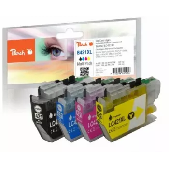 Peach PI500-377 ink cartridge 4 pc(s) Original High (XL) Yield Black, Cyan, Magenta, Yellow