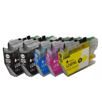 Peach PI500-378 ink cartridge 5 pc(s) Compatible High (XL) Yield Black, Cyan, Magenta, Yellow