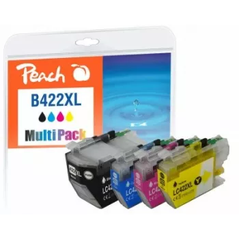 Peach PI500-383 ink cartridge 4 pc(s) Compatible High (XL) Yield Black, Cyan, Magenta, Yellow