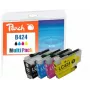 Peach PI500-389 ink cartridge 4 pc(s) Original Standard Yield Black, Cyan, Magenta, Yellow
