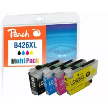 Peach PI500-395 ink cartridge 4 pc(s) Compatible High (XL) Yield Black, Cyan, Magenta, Yellow