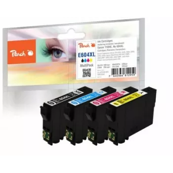 Peach PI200-988 ink cartridge 3 pc(s) Original High (XL) Yield Black, Cyan, Magenta, Yellow