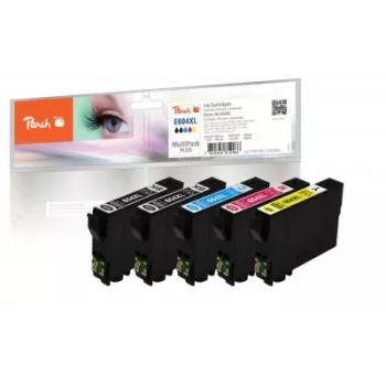 Peach PI200-989 ink cartridge 5 pc(s) Original High (XL) Yield Black, Cyan, Magenta, Yellow