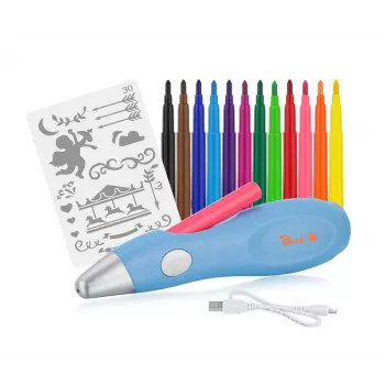 Peach PO150, Marker airbrush, Batteries required, Blue