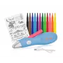 Peach PO150, Marker airbrush, Batteries required, Blue