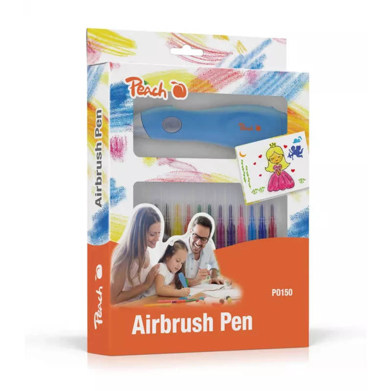 Peach PO150, Marker airbrush, Batteries required, Blue