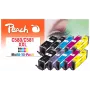 Peach PI100-437 ink cartridge 10 pc(s) Compatible Extra (Super) High Yield Black, Cyan, Magenta, Photo blue, Yellow
