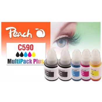 Peach 321339 ink cartridge 5 pc(s) Compatible Standard Yield Black, Cyan, Magenta, Yellow