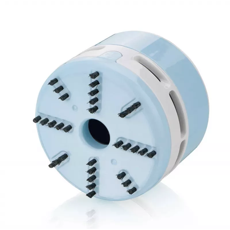 Peach PA105 handheld vacuum Blue, White Bagless