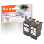 Peach 321029 ink cartridge 2 pc(s) Compatible Standard Yield Black, Cyan, Magenta, Yellow