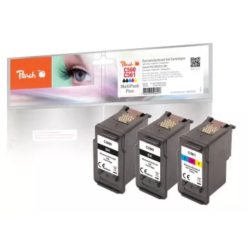 Peach 321030 ink cartridge 3 pc(s) Compatible Standard Yield Black, Cyan, Magenta, Yellow