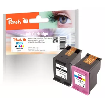 Peach PI300-948 ink cartridge 2 pc(s) Compatible Black, Magenta, Yellow, Cyan
