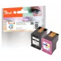 Peach PI300-948 ink cartridge 2 pc(s) Compatible Black, Magenta, Yellow, Cyan