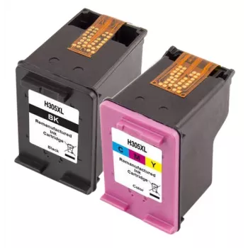 Peach PI300-954 toner cartridge 2 pc(s) Compatible Black, Cyan, Magenta, Yellow