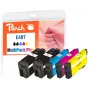 Peach PI200-938 ink cartridge 5 pc(s) Compatible Black, Cyan, Magenta, Yellow