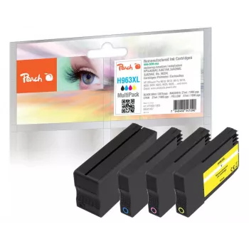 Peach PI300-1005 ink cartridge 4 pc(s) Compatible High (XL) Yield Black, Cyan, Magenta, Yellow