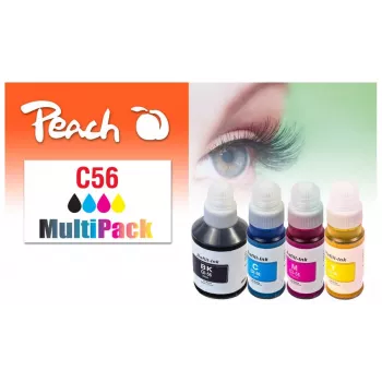 Peach 321697 ink cartridge 4 pc(s) Compatible Standard Yield Black, Cyan, Magenta, Yellow