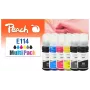 Peach 321706 ink cartridge 6 pc(s) Compatible Standard Yield Black, Cyan, Grey, Magenta, Yellow