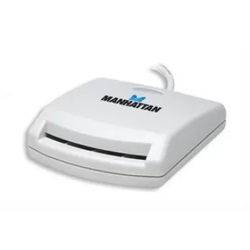 Manhattan 172844 smart card reader USB 1.1 White