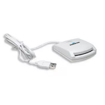 Manhattan 172844 smart card reader USB 1.1 White