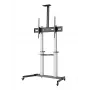 Manhattan Trolley Mount Stand for TV & Monitors, For screens: 37 inch to 100 inch,VESA compatibility:all between 200x200 to 1000x600mm -check the dimensions of the four mounting holes on back of screen to ensure it fits,Max 80kg,Height adjustable 1200 to 1600mm,LFD,Bracket