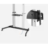 Manhattan Trolley Mount Stand for TV & Monitors, For screens: 37 inch to 100 inch,VESA compatibility:all between 200x200 to 1000x600mm -check the dimensions of the four mounting holes on back of screen to ensure it fits,Max 80kg,Height adjustable 1200 to 1600mm,LFD,Bracket