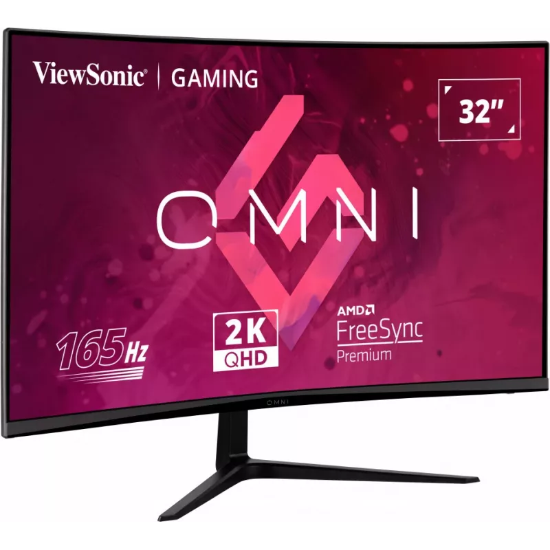 Viewsonic VX Series VX3218C-2K computer monitor 81.3 cm (32 inch) 2560 x 1440 pixels Quad HD LED Black
