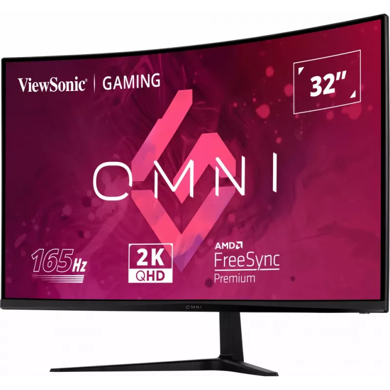 Viewsonic VX Series VX3218C-2K computer monitor 81.3 cm (32 inch) 2560 x 1440 pixels Quad HD LED Black