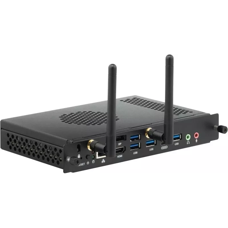 Viewsonic VPC35-W53-G1 PC/workstation Intel® Core™ i5 i5-1240P 8 GB DDR4-SDRAM 256 GB SSD Windows 11 Pro Slot-in PC Mini PC Black