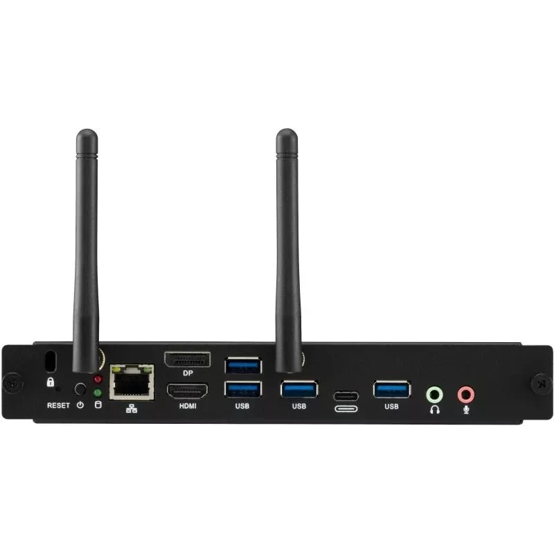 Viewsonic VPC35-W53-G1 PC/workstation Intel® Core™ i5 i5-1240P 8 GB DDR4-SDRAM 256 GB SSD Windows 11 Pro Slot-in PC Mini PC Black