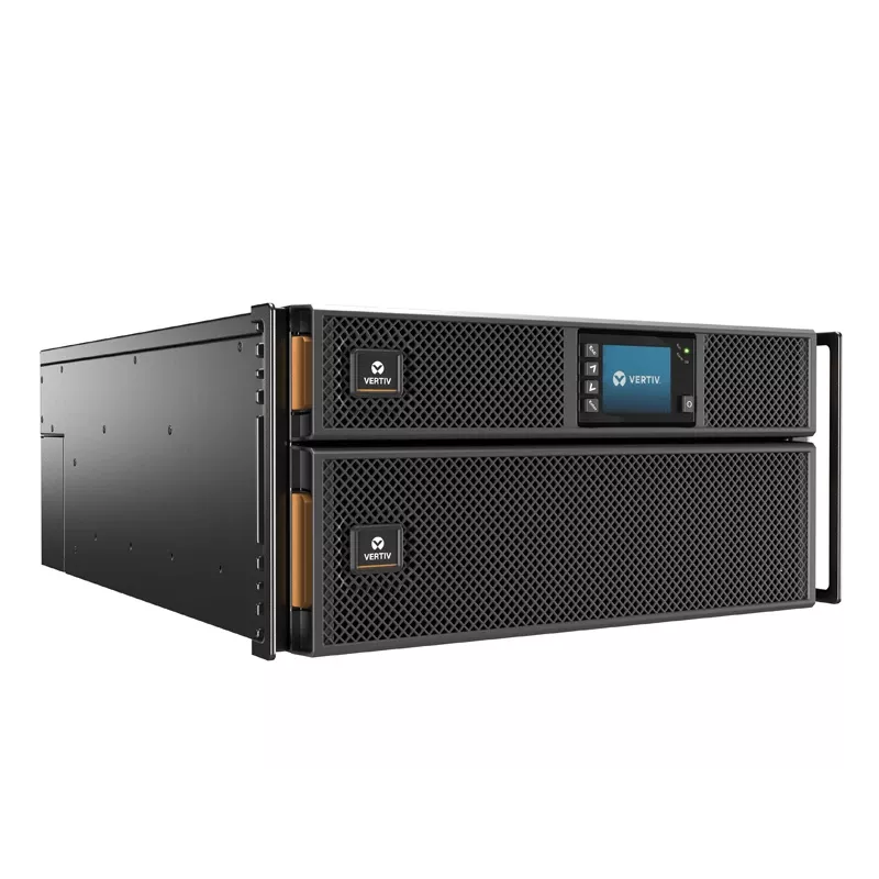 Vertiv Liebert GXT5 Double Online Conversion UPS -8000VA/8000W| 230V| With Rackmount Kit and Intellislot RDU101 Communication Card| GXT5-8000IRT5UXLN