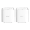 D-Link AC1200 Dual Band Seamless Mesh Wi-Fi System, White (Pack of 2)
