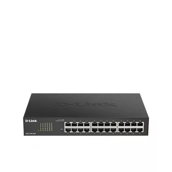 D-Link 24-Port Gigabit Smart Managed Switch, Managed, L2, Gigabit Ethernet (10/100/1000), Rack mounting, 1U