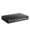 D-Link 24-Port Gigabit Smart Managed Switch, Managed, L2, Gigabit Ethernet (10/100/1000), Rack mounting, 1U