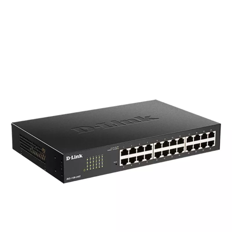D-Link 24-Port Gigabit Smart Managed Switch, Managed, L2, Gigabit Ethernet (10/100/1000), Rack mounting, 1U