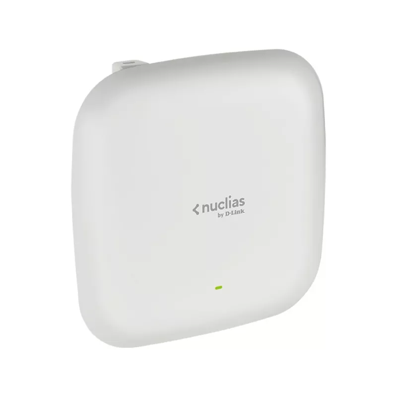 D-Link Nuclias AX1800 Wi-Fi Cloud-Managed Access Point, 2.4 GHz, 5 GHz, 1200 Mbit/s, SSID, WPA2, WPA3-Enterprise, 10,100,1000 Mbit/s
