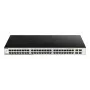 D-Link DGS-1210-52/ME Managed L2 Gigabit Ethernet (10/100/1000) 1U Black