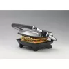 Ariete 1911 Toast & Grill Slim - Non-stick electric plate for toast and sandwich - ribbed plate - 1000 Watt - Silver
