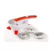 Ariete 261 Passì - Electric vegetable mill - 3 stainless steel discs - adaptable to any container - 25 Watt - White and orange
