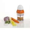 Ariete Choppy, 0.25 L, 4.22 kg, Orange, White, Stainless steel, 100 mm, 100 mm