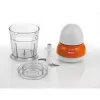 Ariete Choppy, 0.25 L, 4.22 kg, Orange, White, Stainless steel, 100 mm, 100 mm