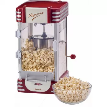 Ariete 2953 Popcorn Popper XL, total capacity 2.4 L, bowl capacity 700gr, 310 W, Red/White, 290 x 340 x 520 mm