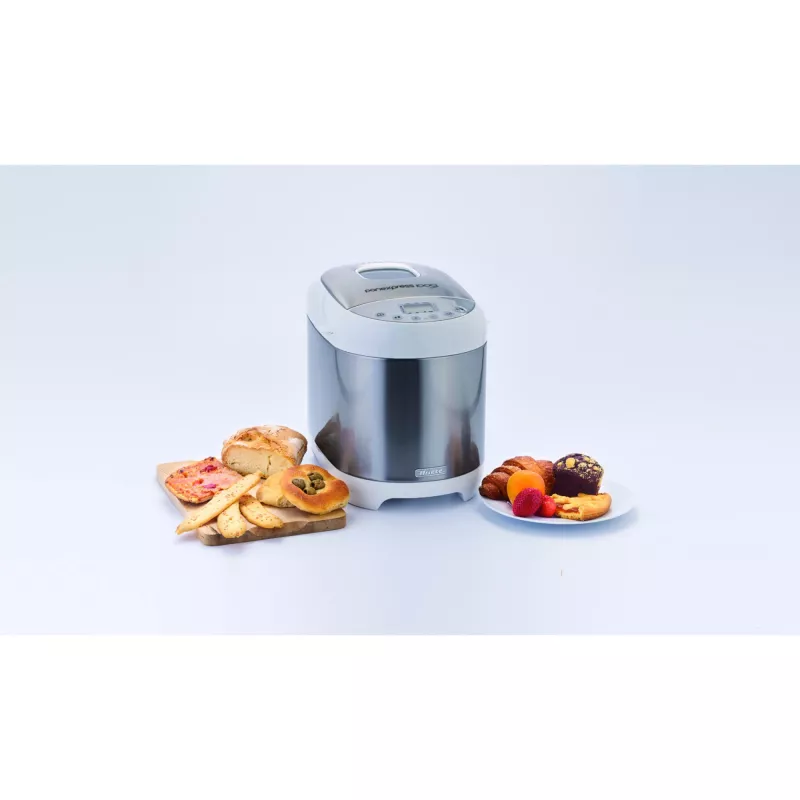 Ariete 133 Bread Machine - Panexpress 1000 Metal - Knead, Yeast and Bake - Homemade bread - Gluten free bread - 19 pre-set programs