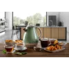 Ariete 2869 Vintage Electric Kettle, Stainless Steel, 1.7 L, Auto Shut Off, 2000 W, for Water, Tea and Herbal Drinks, Pastel Green