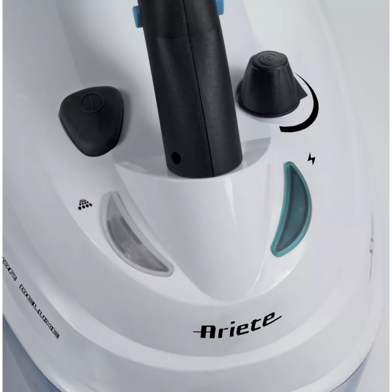 Ariete 4147 XSteam no stop - Multipurpose towed steam cleaner - steam ready in 4 minutes - kills 99.9% of germs and bacteria - Accessory kit included