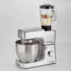 Ariete 1598 Gourmet Professional 7L Metal - Planetary Mixer with Blender - Stainless Steel Bowl - 7 L - Glass Jug - 1200 Watt - 6 speeds