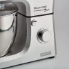 Ariete 1598 Gourmet Professional 7L Metal - Planetary Mixer with Blender - Stainless Steel Bowl - 7 L - Glass Jug - 1200 Watt - 6 speeds