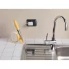 Ariete 457 Gratì Waterproof - Waterproof electric grater - Cordless - Washable under running water - 2 stainless steel rollers - White and Yellow