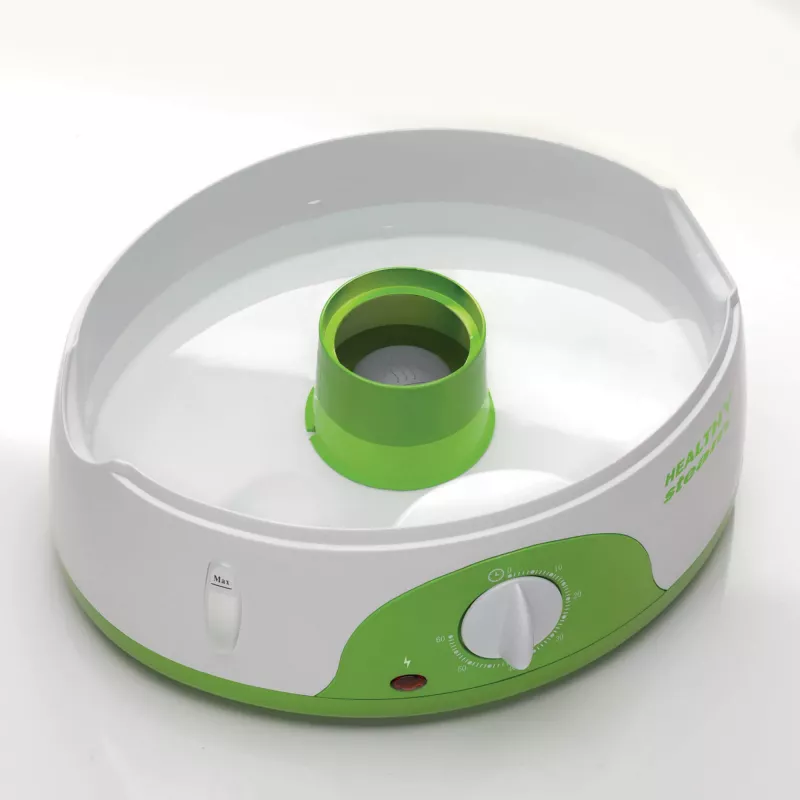 Ariete 911 Healthy Steam - Electric steamer - 3 Baskets - Rice container - Timer 60 '- 800 Watt - 9 Liters - White and Green